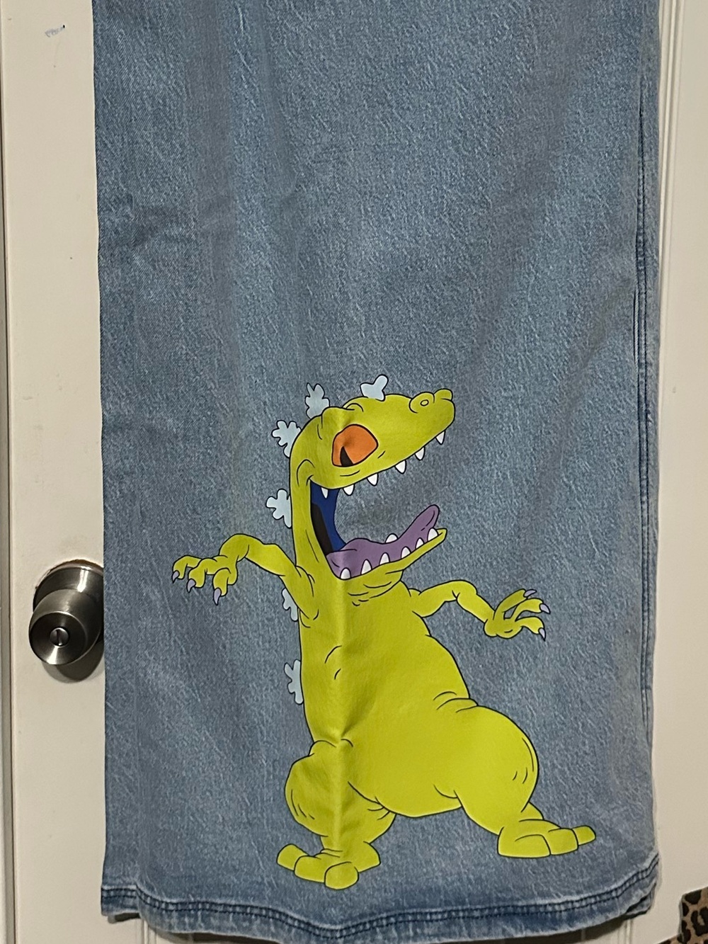 Hot topic-Rugrats wide leg jeans - Picture 2 of 4